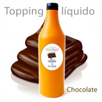 Topping Líquido-  Bom Gelatti - Chocolate - 1,2 Kg