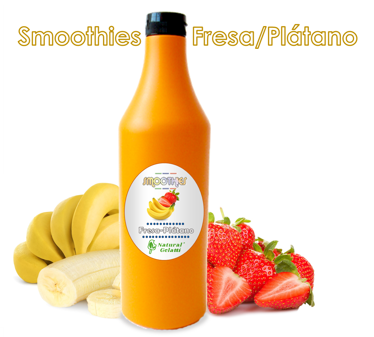 Smoothies Fresa Plátano.