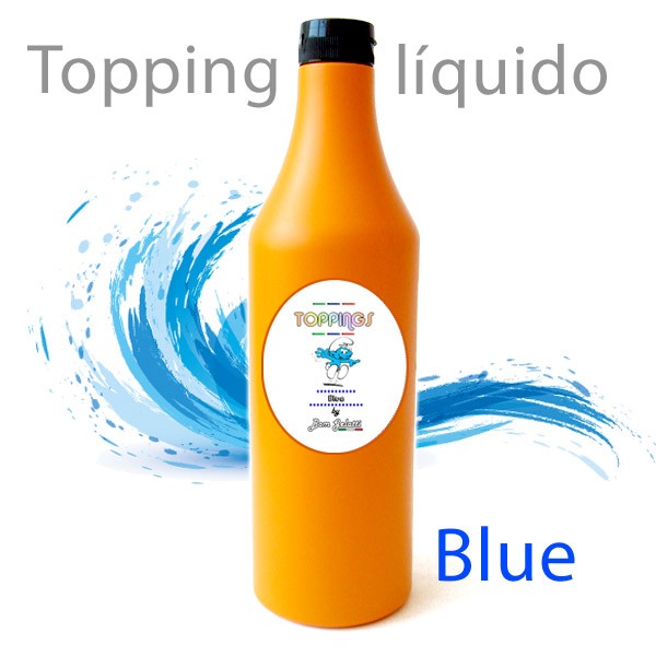 Topping líquido Blue - Azul para helados